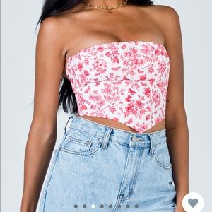 Princess Polly bustier top